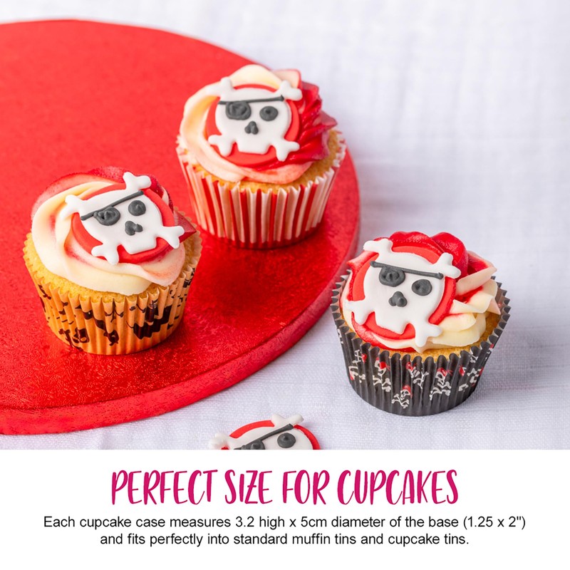 Anniversary House Cupcake Cases, 75 Pieces, Greaseproof Paper Baking Cups,