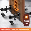SakerPlus Door Lock Installation Kit,2025 Upgraded Heavy-Duty Door Dolly,2PCS Door