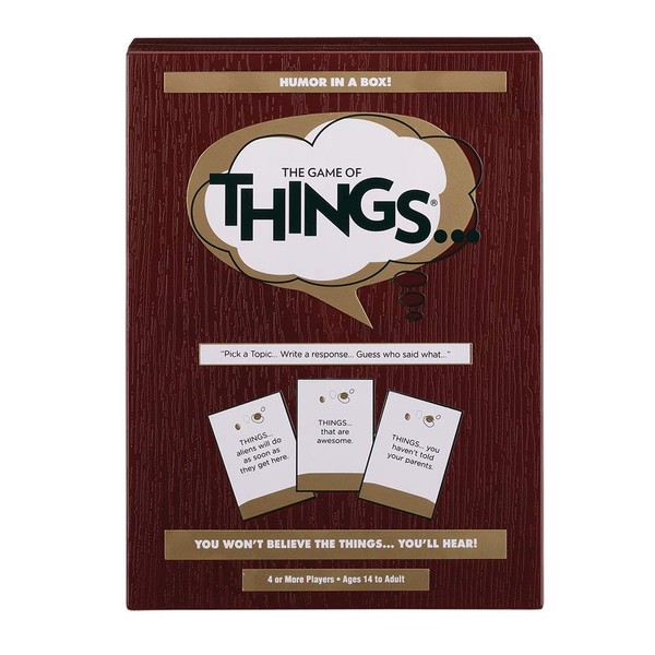 Game of Things... 2nd Edition - You Won't Believe The Things... You'll Hear! - Hilarious Party Game - 4+ Players - Ages 14+