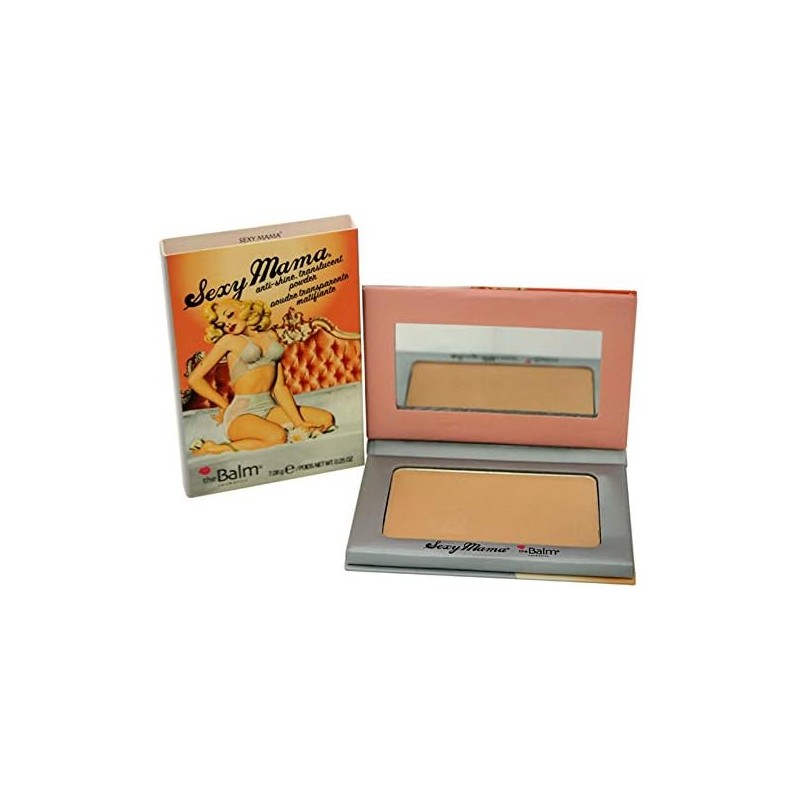 Sexy Mama Anti-Shine Translucent Powder by the Balm for Women