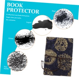 TEHAUX Convenient Book Cover Decorative Book Book Sleeve Fabric Cover