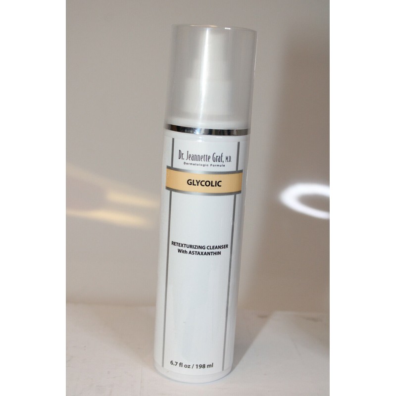 Dr. Jeannette Graf NEW Glycolic Retexturizing Cleanser w/ Astaxanthin &