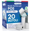 20Thermal Rolls 57 mm x 20 m - Till Rolls