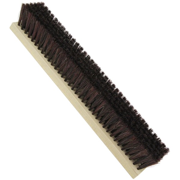 Red Length 左官 Brush with 6 Rows Red 混毛 Size