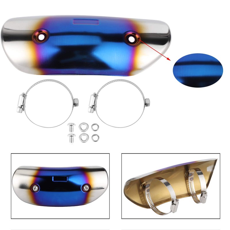 Motorcycle Exhaust Pipe Muffler Guard Heat Guard Anti-burn Security Protection