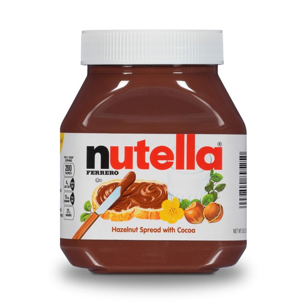 Nutella Chocolate Hazelnut Spread, Perfect Topping for Pancakes, 1.65 Pound (Pack of 12)