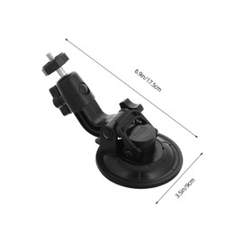 KICHOUSE Action Camera Mount Suction Cup Holder for Car Universal Clamp Mount Camera Bracket