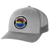 JOES SURF SHOP Sunset Patch Mesh Trucker Hats-OS-Silver
