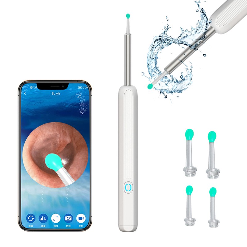 Rechargeable Ear Cleaner Wireless Visual Ear Wax Remover Ear Picking