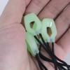DGZZI 8PCS Glow in The Dark Zipper Puller Extension Repairer