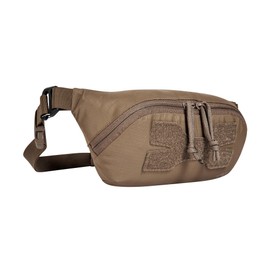 Tasmanian Tiger TT Hip Pouch Lightweight Tactical Hip Bag with Mesh Compartments and Removable Belly Strap Hanging in Molle Compact Foldable Coyote Brown