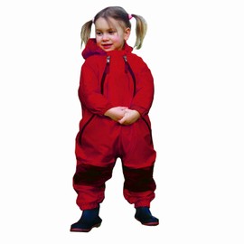 Tuffo mens overalls and coveralls workwear apparel, Red, 2T US