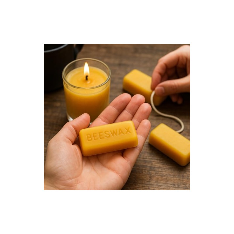 Pure Ohio Beeswax – 1 Ounce Bar | Kline Honey