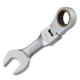 トップ (TOP) 首振りショートラチェットコンビ 対辺14㎜ 首振り角度180° 送り角度5° ショートタイプ FRC-14S