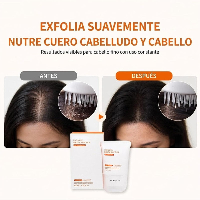 Sérum para el Crecimiento del Cabello con Exosomas Heartleaf Fortalece