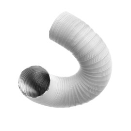 Diameter 100 mm Length 1.5 m White Aluminium Flexible Tube - Aluminium Flexible Hose Flexible Hose Ventilation Pipe