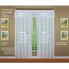 Today's Curtain Hopewell Premium Lace Panel 63", White, 58W x