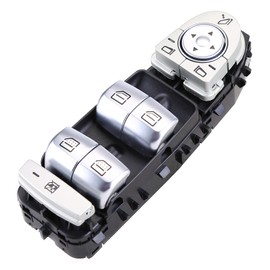 Aublinto Window Regulator Electric Window Switch Front Left Silver Compatible with Mer*CED*es W213 2139054803 2229052004 Window Regulator Switch Electric Window Regulator Switch