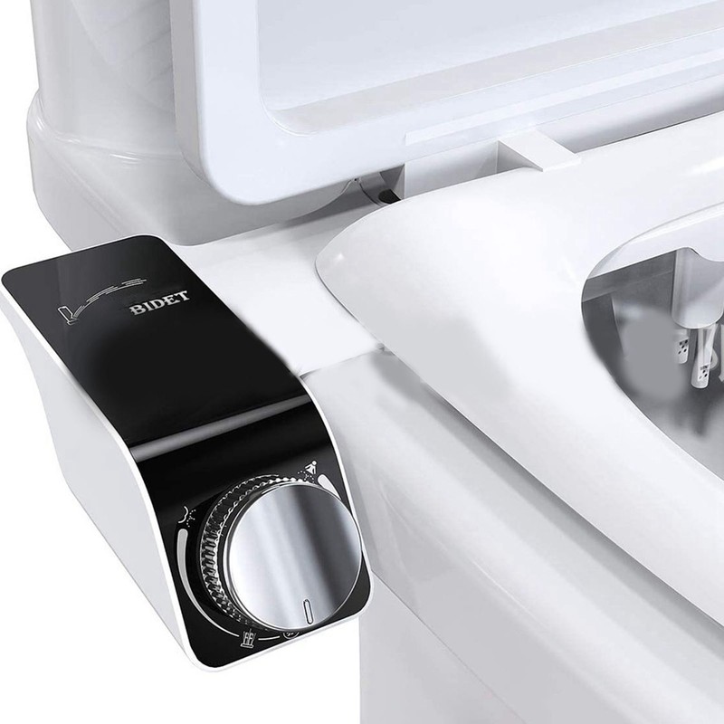 Single Nozzle Toilet Bidet Adjustable Water Pressure Plastic Toilet Self