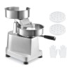 Commercial 150mm/6inch Heavy-Duty Burger Patty Maker Food-Grade Stainless Steel Bowl