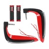 Partuto 7/8" 22mm 15/16" 24mm Motorcycle Hand Grips Cover Kit