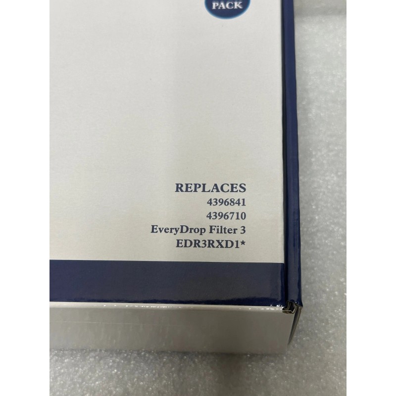 Waten 3 Pack Refrigerator Water Replacement Filter EDR3RXD1 4396841 4396710