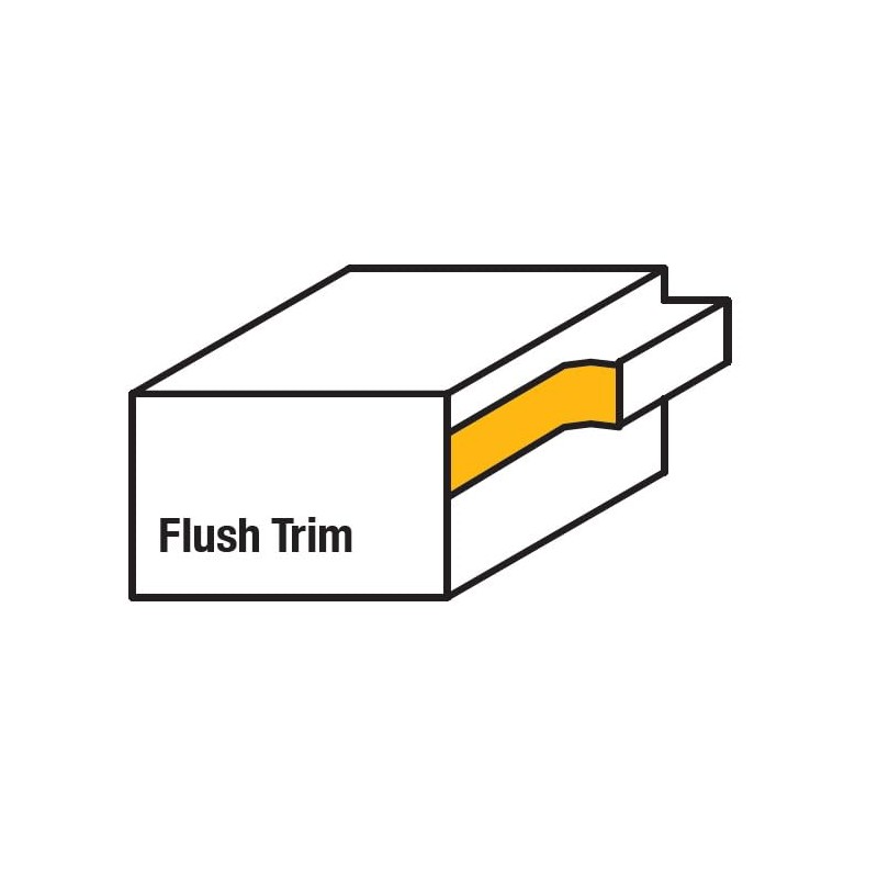 Tongue & Groove Flush Trim Cutter