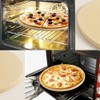 homEdge Pizza Stone Set, Heavy Duty Round Cordierite Baking Stone