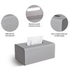 KINGFOM PU Leather Tissue Box Tissue Box Tissue Box for