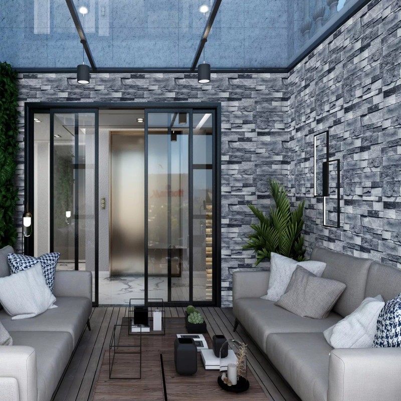 Kingmazi Papel Tapiz Premium Cantera Autoadherible 10 Mx45 Cm