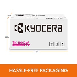 KYOCERA TK-5442M Magenta Toner Cartridge, Works ECOSYS MA2100cwfx and PA2100cwx Model Laser Printers, Genuine (1T0C0ABUS0)