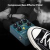 ZORY Compressor Bass Effector Pedal for Electric Bass Guitar Bass