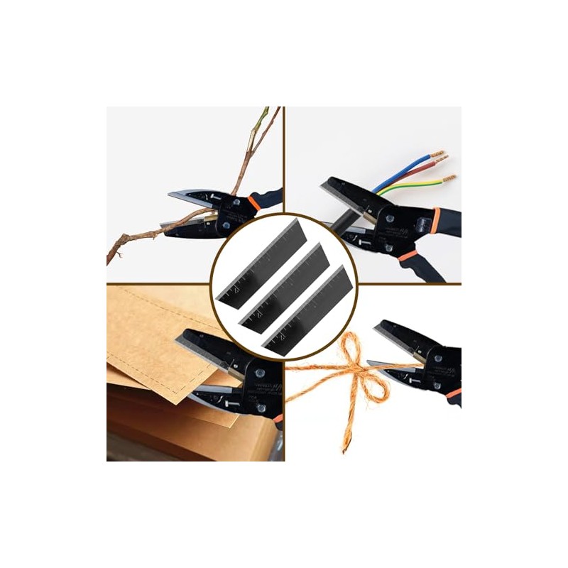20 PCS 2-1/2" Replacement Blade for Craftsman Handi-Cut 37301 37251
