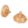 BRRNOO Breastfeeding Nipple - 2pcs Double Suction Cup Silicone Nipple