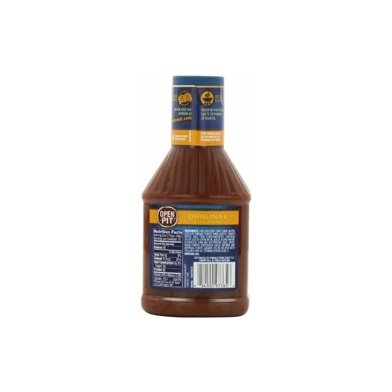 Open Pit Barbecue Sauce, Original, 18 Ounce Bottle (1-Bottle)