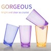 EgieMr Unbreakable Drinking Glasses, 5 Oz Plastic Tumblers Cups Set