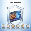 K&F CONCEPT 360x5 Battery, 2700mAh X5 Battery with Storage Case