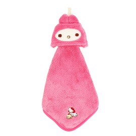 Marushin 3065011000 Hanging Towel, Micro Material, Sanrio Characters Mascot My Melody, Kindergarten, School Entrance Preparation, Kindergarten, Elementary School, Girls