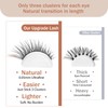 TOOCHUNAG TOOCHUNAG Lash Clusters 8-16MM Eyelash Clusters 100pcs C Curl