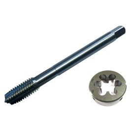 CNC QUALITÄT Tap and Die Set - Tap and Die M3 - M20 - Fine Thread Cutter - EU Production (M8 x 0.75)