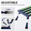 GarfatolRv Aluminum RV Steps, 4-Level Adjustable Folding Step Stool with