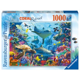 Ravensburger Coral Retreat 1000 Piece Jigsaw Puzzle for Adults and Kids Age 12 Years Up