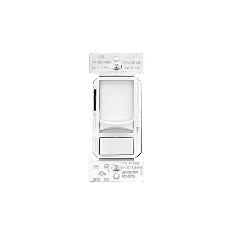 Eaton Universal Single-Pole/3-Way White LED Slide Master Dimmer
