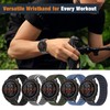 Nylon Watch Band for Garmin Fenix 8 Fenix E 47mm/Fenix