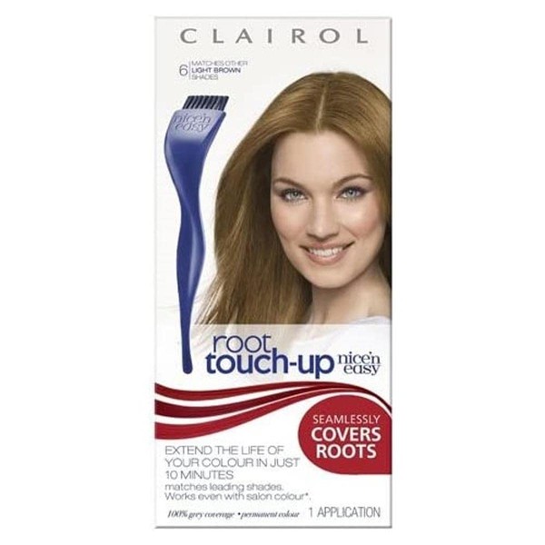 Clairol Root Touch Up Permanent Hair Dye 6 Light Brown