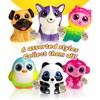 JA-RU Mini Animal Squishies (5 Pack Assorted) 3.5" Slow Rising