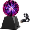 4 Inch Plasma Globe Nebula Thunder Lightning, Plasma lamp for