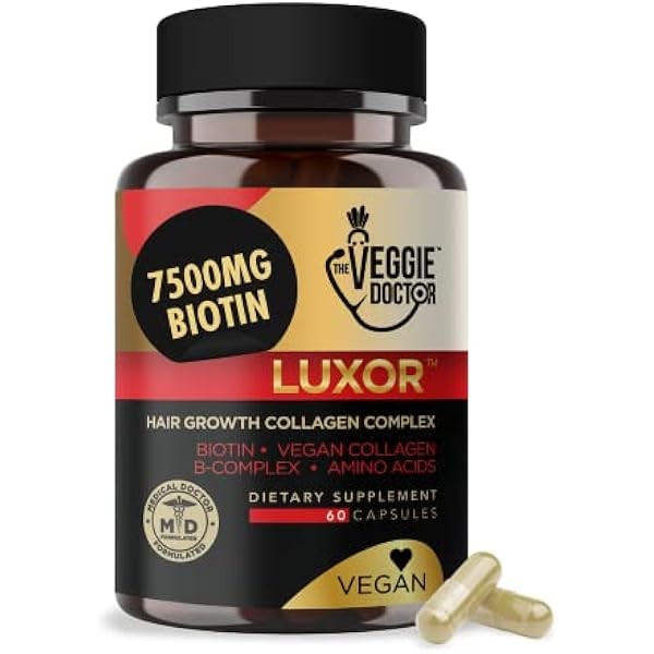 Vegan Collagen Pills with Biotin – 60 Vegan Collagen Capsules