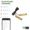 Tunturi Unisex Jump Leather Skipping Rope, Brown, One Size