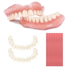 Dentures DIY Kit, Create Your Perfect Smile at Home: DIY Denture Fake Teeth Kit - Easy, Affordable, and Customizable Denture Solution-0408-AE-04-01